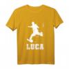 Kinder Fußball Sport Verein Name Luca T-Shirt – Personalisierte Fußball Geschenke für Jungen, Kinder & Vereinsmitglieder