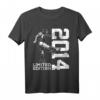 LIMITED EDITION 2014 10 Jahre Fußball T-Shirt – Perfektes Geburtstagsgeschenk für junge Fußballfans zum 10. Geburtstag