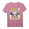 Level 10 Geburtstag Jungen T-Shirt – Lustiges Gaming Geschenk für 10-Jährige mit Spruch 'Level 10 Freigeschaltet'