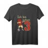 Kinder Fußball T-Shirt zum 3. Geburtstag - Cooles Dab & Fußball Design für Jungen & Mädchen, ideales Geschenk für den Kindergeburtstag