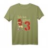 Kinder Fußball T-Shirt zum 3. Geburtstag - Cooles Dab & Fußball Design für Jungen & Mädchen, ideales Geschenk für den Kindergeburtstag