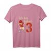 Kinder Fußball T-Shirt zum 3. Geburtstag - Cooles Dab & Fußball Design für Jungen & Mädchen, ideales Geschenk für den Kindergeburtstag
