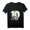 Kinder 10. Geburtstag Fußball T-Shirt für Jungen – Cooles Geburtstagsoutfit für Fußballspieler, ideal als Geschenk für Jungen im Alter von 8 bis 10 Jahren