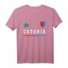 Catania Sport- und Fußballtrikot T-Shirt mit Flagge – Fanartikel, Souvenir & Geschenk für Fußballfans mit Nationalstolz