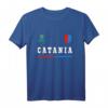 Catania Sport- und Fußballtrikot T-Shirt mit Flagge – Fanartikel, Souvenir & Geschenk für Fußballfans mit Nationalstolz