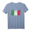 Italien Flagge Italienische Fahne Geschenk Fußball-Fan T-Shirt für Supporter bei Sportevents, Nationalfeiertagen & Geburtstagen