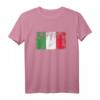 Italien Flagge Italienische Fahne Geschenk Fußball-Fan T-Shirt für Supporter bei Sportevents, Nationalfeiertagen & Geburtstagen