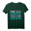 Lustiges Fußball T-Shirt mit Spruch 'DIE WAMPE VON GIESING' – Für Fußballfans, Trainer & Stammtisch, ideal als Geschenk für Fußballgott & Torschützenkönig