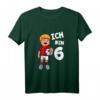 Ich bin 6 Jahre Fußball Geburtstag T-Shirt für Kinder – Perfektes Geburtstagsgeschenk für Jungen und Mädchen zum 6. Geburtstag