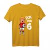 Ich bin 6 Jahre Fußball Geburtstag T-Shirt für Kinder – Perfektes Geburtstagsgeschenk für Jungen und Mädchen zum 6. Geburtstag