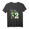 Kinder 2. Geburtstag Fußball T-Shirt für Jungen – Cooles Dab Tanz Motiv mit Fußball und Zahl 2, Perfekt als Geschenk zur Geburtstagsfeier