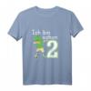 Kinder 2. Geburtstag Fußball T-Shirt für Jungen – Cooles Dab Tanz Motiv mit Fußball und Zahl 2, Perfekt als Geschenk zur Geburtstagsfeier