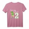 Kinder 2. Geburtstag Fußball T-Shirt für Jungen – Cooles Dab Tanz Motiv mit Fußball und Zahl 2, Perfekt als Geschenk zur Geburtstagsfeier