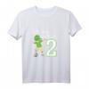 Kinder 2. Geburtstag Fußball T-Shirt für Jungen – Cooles Dab Tanz Motiv mit Fußball und Zahl 2, Perfekt als Geschenk zur Geburtstagsfeier