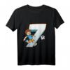 Kinder 7. Geburtstag Fußball T-Shirt für Jungen & Mädchen - Perfektes Geschenk für fußballbegeisterte Kinder