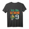 Kinder Geburtstagsshirt Ich Bin Schon 9 Jahre Fußball – Lustiges Einschulungsshirt für Mädchen zum Schulstart und Geburtstag
