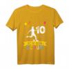 Kinder Geburtstag T-Shirt für Jungen mit Fußball Motiv - Perfekt für 10-Jährige, langlebig mit doppelt genähtem Saum
