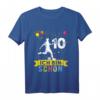 Kinder Geburtstag T-Shirt für Jungen mit Fußball Motiv - Perfekt für 10-Jährige, langlebig mit doppelt genähtem Saum