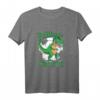 Kinder Fußball Dino T-Shirt mit T-Rex Saurus Design – Perfektes Geschenk für fußballbegeisterte Kinder, Dinosaurierfans und Dino-Liebhaber