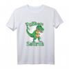 Kinder Fußball Dino T-Shirt mit T-Rex Saurus Design – Perfektes Geschenk für fußballbegeisterte Kinder, Dinosaurierfans und Dino-Liebhaber