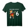 Kinder 6. Geburtstag Fußball Deutschland - Tiger T-Shirt für Jungen, Mädchen & Geburtstagsgeschenk