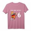 Kinder 6. Geburtstag Fußball Deutschland - Tiger T-Shirt für Jungen, Mädchen & Geburtstagsgeschenk