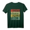 Echte Mädchen spielen Fußball Frauenfußball Damenfußball T-Shirt – Lustiges Team-Outfit für Training, Spieltag & Partys