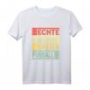 Echte Mädchen spielen Fußball Frauenfußball Damenfußball T-Shirt – Lustiges Team-Outfit für Training, Spieltag & Partys