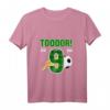 Kinder Tooor! Ich bin 9 Jahre Fußball - Lustiges T-Shirt zum Geburtstag für kleine Fußballer und Fans
