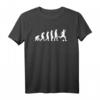 Fußball - Evolution zum Fußballer T-Shirt - Lustiges Design für Fans, Spieler & Vereinsmitglieder