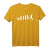 Fußball - Evolution zum Fußballer T-Shirt - Lustiges Design für Fans, Spieler & Vereinsmitglieder
