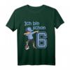 Kinder Fußball T-Shirt zum 6. Geburtstag – Cooles Geschenk für Jungen und Mädchen mit Dabbing Pose und Zahl 6