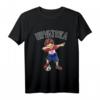 Dabbing Fußball Junge mit Hrvatska Trikot Kroatien Kinder T-Shirt – Perfekt für junge Kroatien-Fans, Geburtstags- und Fanartikel