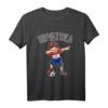 Dabbing Fußball Junge mit Hrvatska Trikot Kroatien Kinder T-Shirt – Perfekt für junge Kroatien-Fans, Geburtstags- und Fanartikel