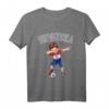 Dabbing Fußball Junge mit Hrvatska Trikot Kroatien Kinder T-Shirt – Perfekt für junge Kroatien-Fans, Geburtstags- und Fanartikel