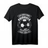 Fußball T-Shirt - Ein Leben ohne Fußball ist möglich, aber sinnlos! Geschenk für Fans zum Geburtstag & Spieltag