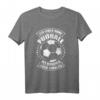 Fußball T-Shirt - Ein Leben ohne Fußball ist möglich, aber sinnlos! Geschenk für Fans zum Geburtstag & Spieltag