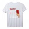Rote Karte Gegen Rassismus - Say No To Racism - Fußball T-Shirt für Toleranz und Antidiskriminierung