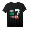 Kinder 7. Geburtstag Junge Fußball T-Shirt - Coole Geburtstagsbekleidung für kleine Fußballfans & Geburtstagsfeier Outfit