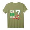 Kinder 7. Geburtstag Junge Fußball T-Shirt - Coole Geburtstagsbekleidung für kleine Fußballfans & Geburtstagsfeier Outfit