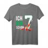 Kinder 7. Geburtstag Junge Fußball T-Shirt - Coole Geburtstagsbekleidung für kleine Fußballfans & Geburtstagsfeier Outfit