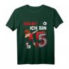 Kinder 5. Geburtstag Fußball T-Shirt für Jungen und Mädchen – Coole Geburtstagsgeschenke mit Dab Tanz Pose, Fußball und Zahl 5
