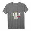 Damen Fußball Trikot 2021 Italien mit Flagge & V-Ausschnitt - Perfektes Geschenk für italienische Fans zum Euro