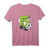 Kinder 5 Jahre 5. Geburtstag Fußball T-Shirt – Perfektes Geschenk für kleine Fußballfans zum Geburtstag