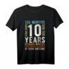 Kinder Geburtstag Shirt zum 10. Geburtstag - Jungen und Mädchen T-Shirt für Kindergeburtstag Geschenke