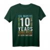 Kinder Geburtstag Shirt zum 10. Geburtstag - Jungen und Mädchen T-Shirt für Kindergeburtstag Geschenke