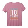 Kinder Geburtstag Shirt zum 10. Geburtstag - Jungen und Mädchen T-Shirt für Kindergeburtstag Geschenke