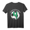 Kinder Fußball Geburtstagsshirt für 4 Jahre - Perfektes Geschenk für Jungen und Mädchen zur Geburtstagsfeier mit Fußballmotiv