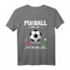 Kinder Fußball ruft an Lustiges Fußballer Jungen & Mädchen T-Shirt – Perfekt als Geschenk für Fußballfans, Kids im Verein & Trainer