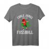 Coole Jungs Spielen Fußball T-Shirt – Lustiges Fußball Fan Motiv für Kinder, ideale Geschenkidee für Fußballfans und -spieler
